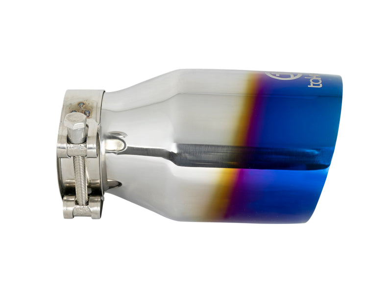 AFE 49T25404-L07 304 Stainless Steel Clamp-On Exhaust Tip 2.5in Inlet / 4in Ou