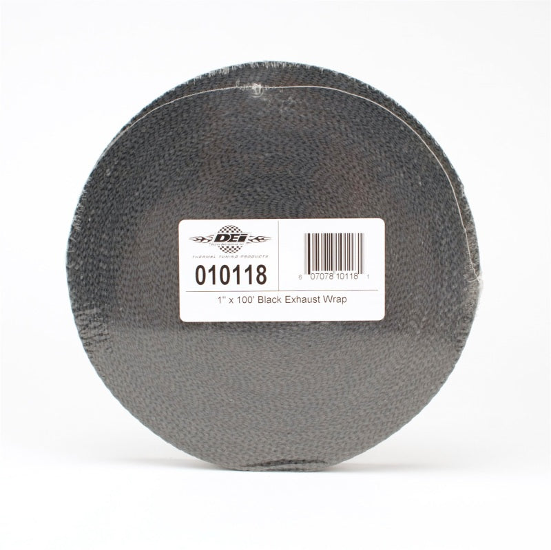 DEI 10118 Exhaust Wrap 1in x 100ft - Black