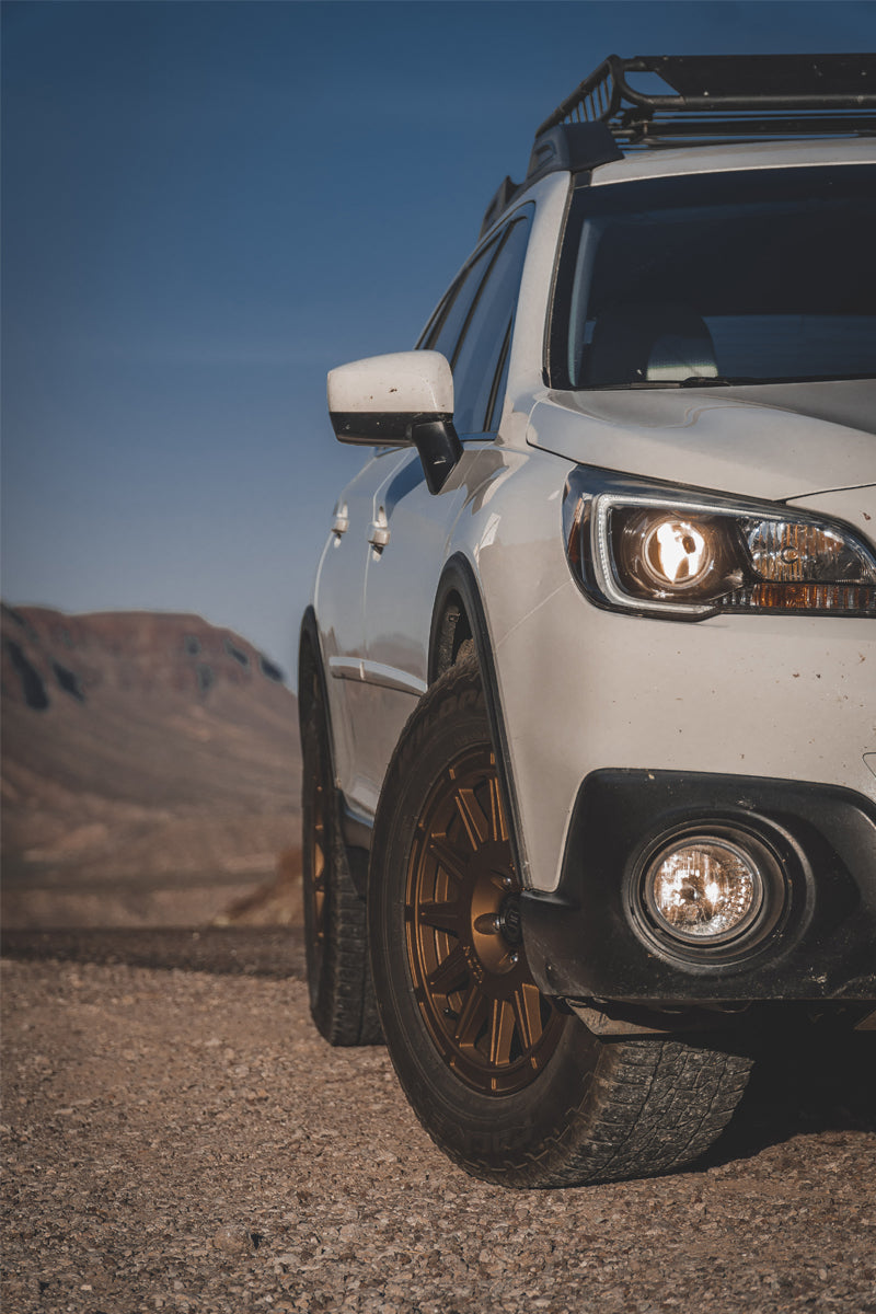 ICON 7017805060SG Ricochet 17x8 5x100 38mm Offset 6in BS Satin Gold Wheel