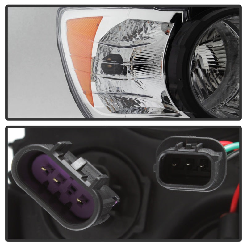 xTune 9943195 12-15 fits Chevy Sonic Passenger Side Halogen Headlight - Black O