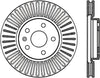 Stoptech 127.62120CL 10-15 Chevy Camaro Sport Cryo-Treated Cross Drilled & Slotted Rotor - Front Left