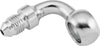 Twin Power 35962 Chrome Brake Fitting 3/8 Inch X AN3 90 Degree Banjo Adaptor