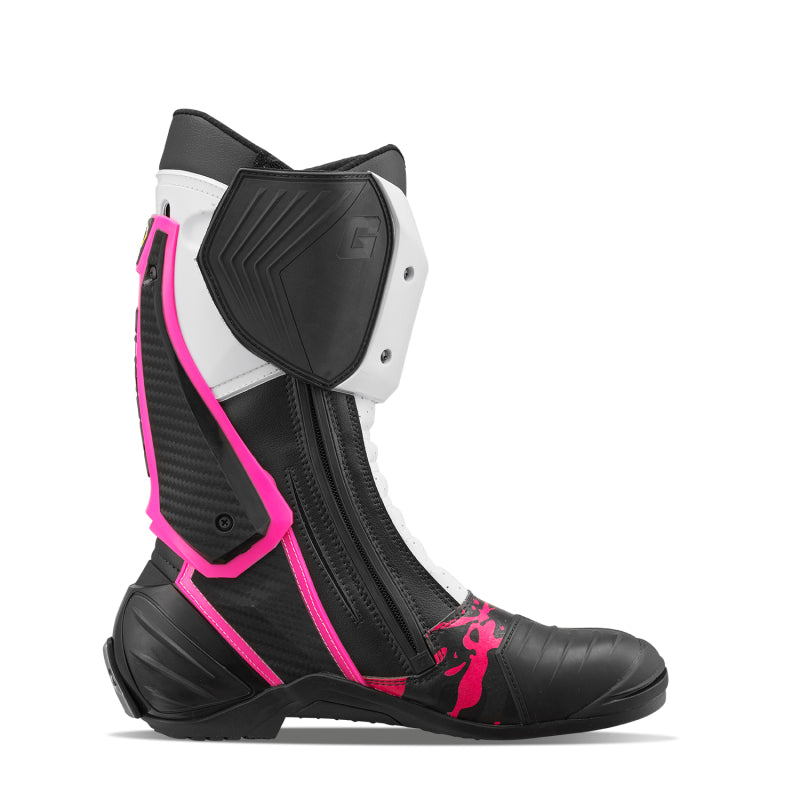 Gaerne 2460-021-9.5 GP1 Scott Redding Replica Boot Bold White/Pink Size 9.5
