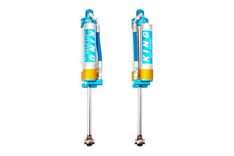 King 25001-110 Shocks 2005+ fits Nissan Frontier Rear 2.5 Dia Piggy Hose Reservoir Shock (Pair)