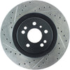 Stoptech 127.35091R Slotted & Drilled Sport Brake Rotor