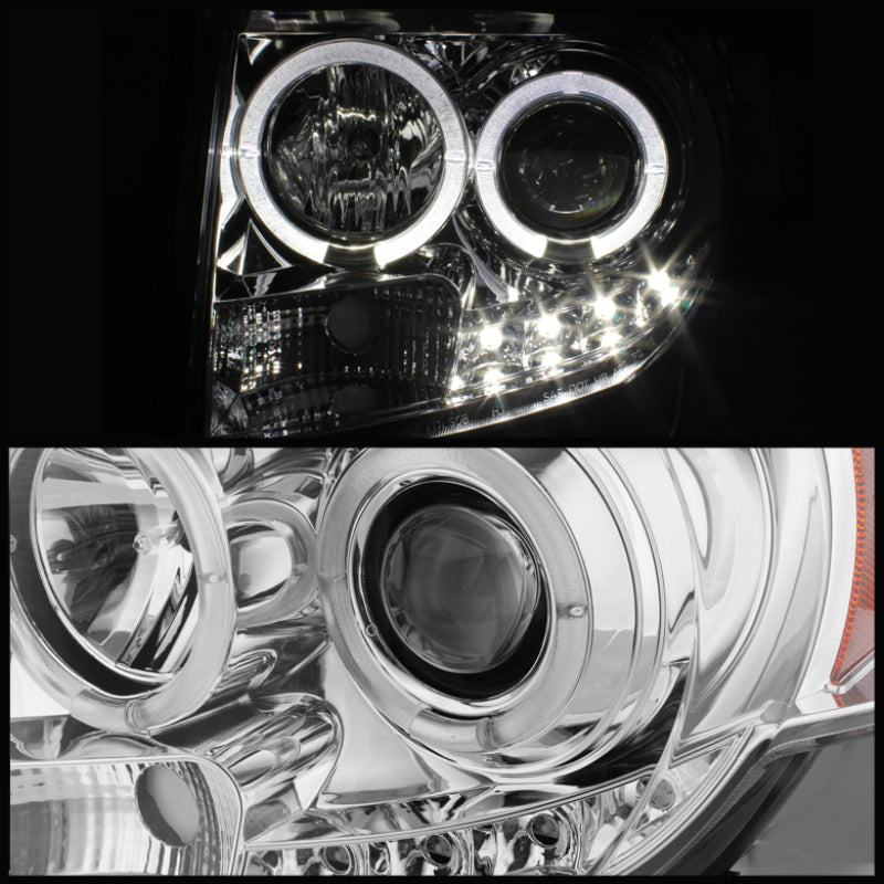 Spyder 5074232 fits Ford 08-12 Escape Projector Headlights Halogen Model Only -