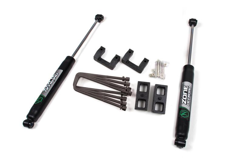 Zone Offroad ZONC63N 07-13 fits Chevy/fits GMC 1500 2in Torsion Bar Key Kit - Ni