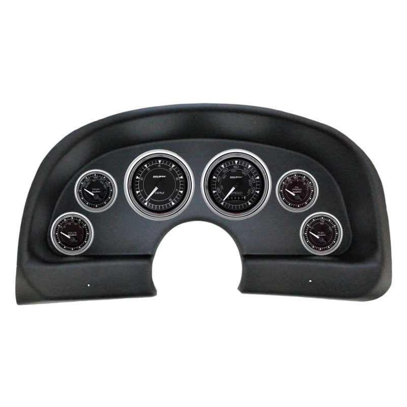AutoMeter 2930-15 Autometer Chrono Chrome Direct Fit Dash Kit 93-02 fits Chevy Camaro (2 x 3-3/8in. / 4 x 2-1/16in.)
