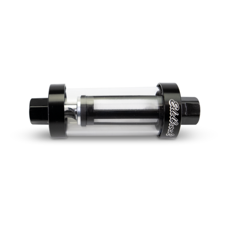 Edelbrock 8750 Clear View Fuel Filter - Universal