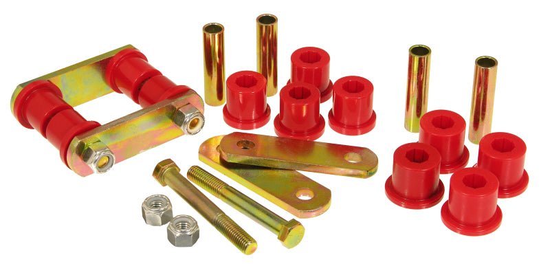 Prothane 1-1011 AMC Spring & Shackle Bushings - Red
