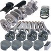Eagle 12504040 fits Chevy 400 3.750in Crank 6.000in H-Beam 4cc Dome 4.155in Pistons Rotating Assembly