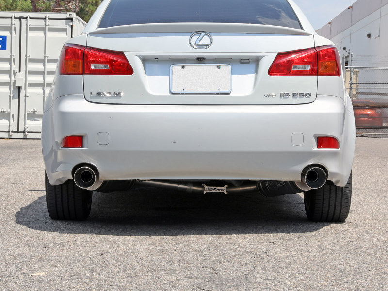 AFE 49-36055-P Takeda 06-13 fits Lexus IS250/IS350 SS Axle-Back Exhaust w/ Poli