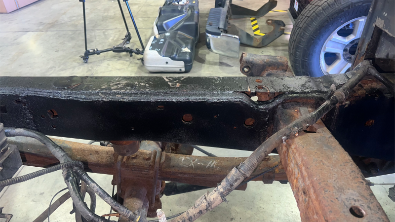 RustBuster RB7074L 2004-2008 fits Ford F-150 Over Axle Frame Section-Left