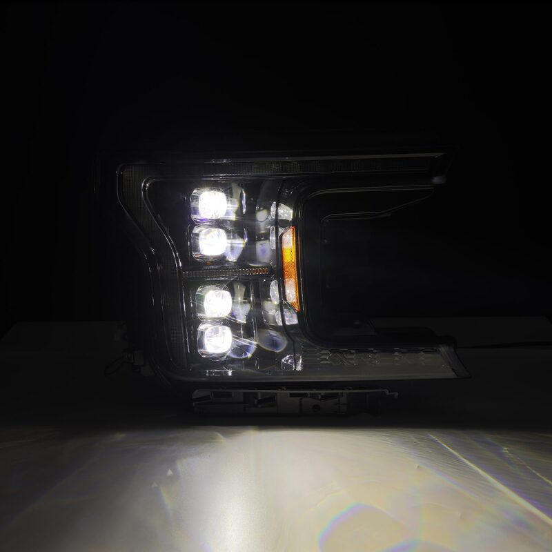 AlphaRex 880249 18-20 fits Ford F-150 NOVA LED Proj Headlight Alpha Blk (14th