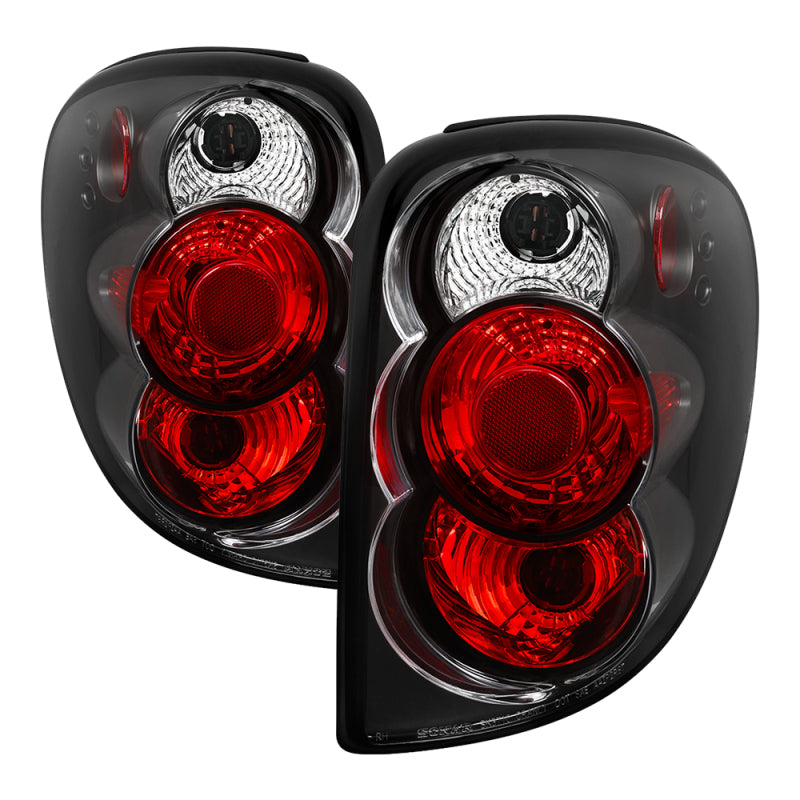 Spyder 5002211 fits Dodge 01-07 Caravan/fits Grand Caravan Euro Style Tail Ligh