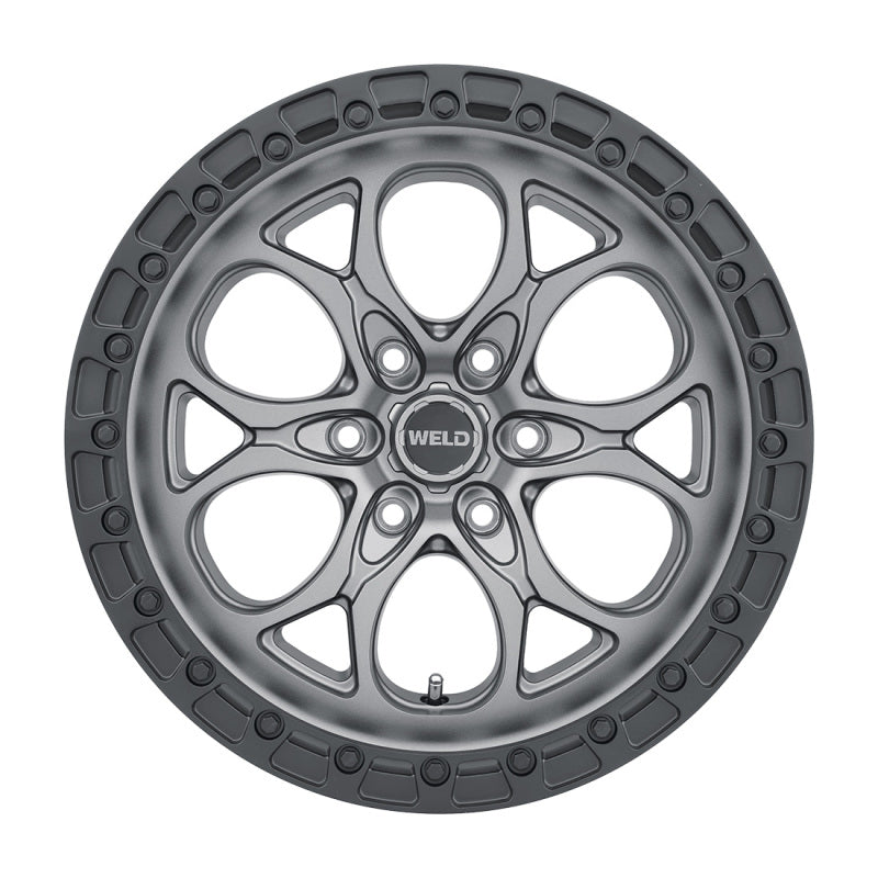 Weld W10700084475 Off-Road W107 20X10 Ledge 6X139.7 ET-18 BS4.75 Satin Gun / Bl