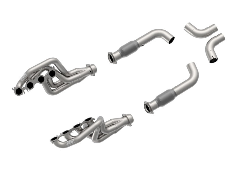 Kooks 1156H630 2020 Mustang GT500 5.2L 2in x 3in SS Headers w/GREEN Catted Connection Pipe