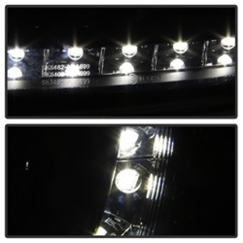 Spyder 5008657 fits Audi 02-04 A6 Projector Headlights Halogen Model Only - DRL