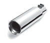 Gibson 500546 Round Dual Wall Straight-Cut Tip - 4in OD/2.5in Inlet/12in Length