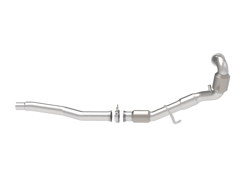 AFE 48-36411-1YC Twisted Steel Down Pipe 3in 304 Stainless Steel w/ Cat 15-18 f