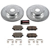 PowerStop K7052 fits Dodge 14-19 Charger Rear Z23 Evolution Sport Brake Kit