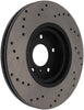 Stoptech 128.42080R fits Infiniti EX35/G35/G37/M35/M45 Drilled Right Front Rotor