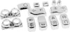 Bikers Choice 483319 16-18 FLHTK/L Chrome Switch Cap Kit