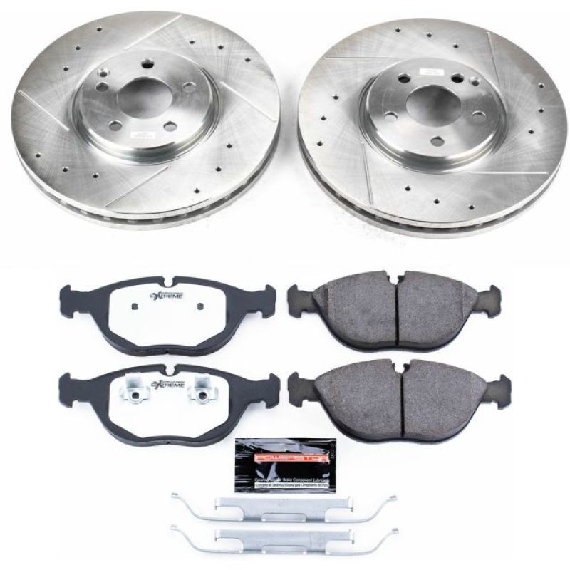 PowerStop K5120 26 03 fits Mercedes-Benz S430 Front Z26 Street Warrior Brake Kit