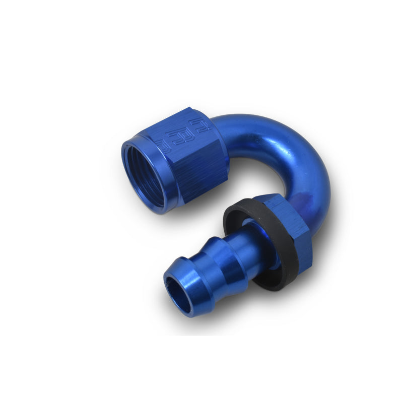 Russell 626070 Performance -8 AN Twist-Lok 180 Degree Hose End (3/4in Radius)