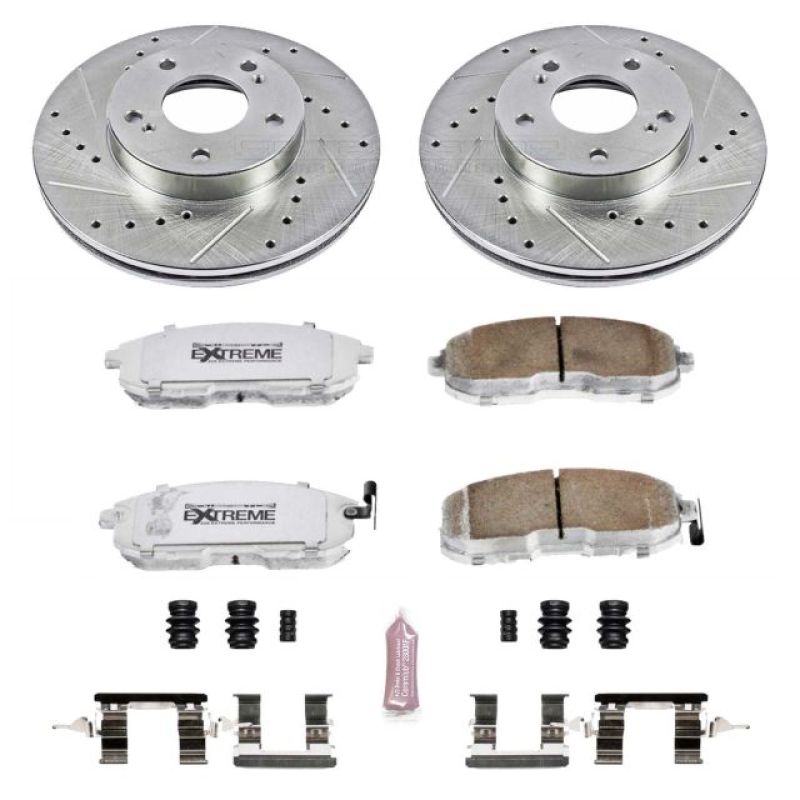 PowerStop K660-26 96-99 fits Infiniti I30 Front Z26 Street Warrior Brake Kit