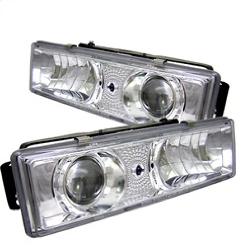 Spyder 5009296 fits Chevy 88-99 C/K Series 1500 Projector Headlights Chrm High