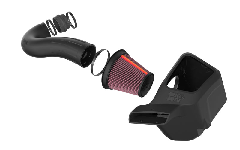 K&N Engineering 50-1563 K&N 11-22 fits Jeep Grand Cherokee V8-5.7L F Performance Air Intake System