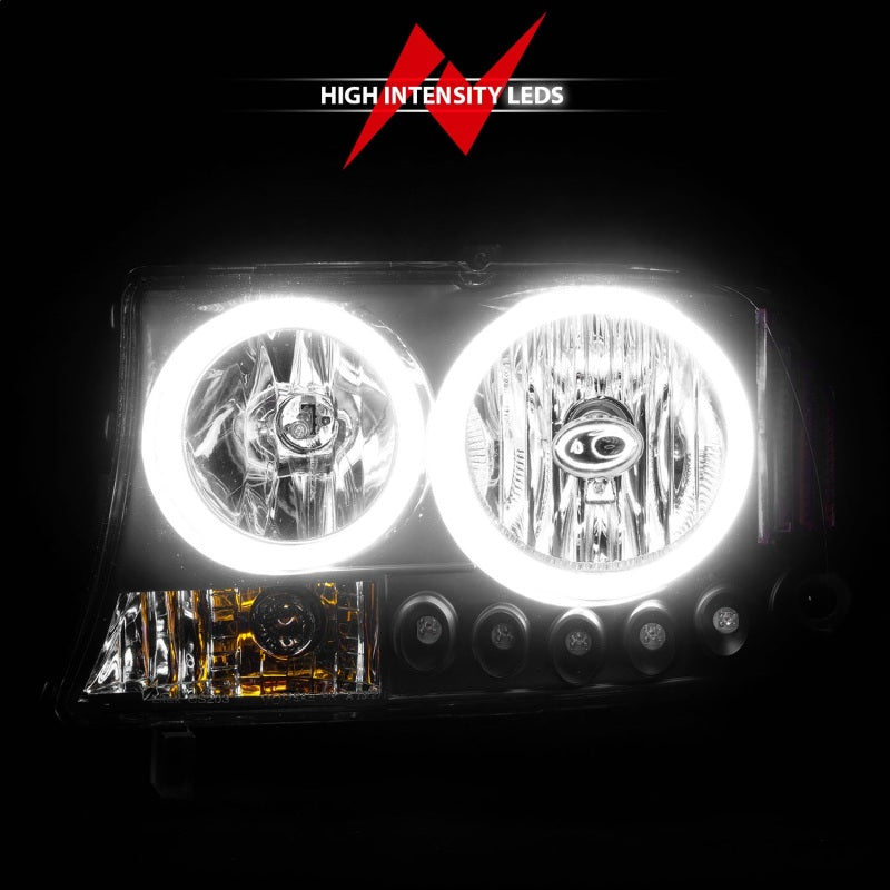 ANZO 111085 1904 fits Dodge 97-20 Dakota Crystal Headlights Black 1pc