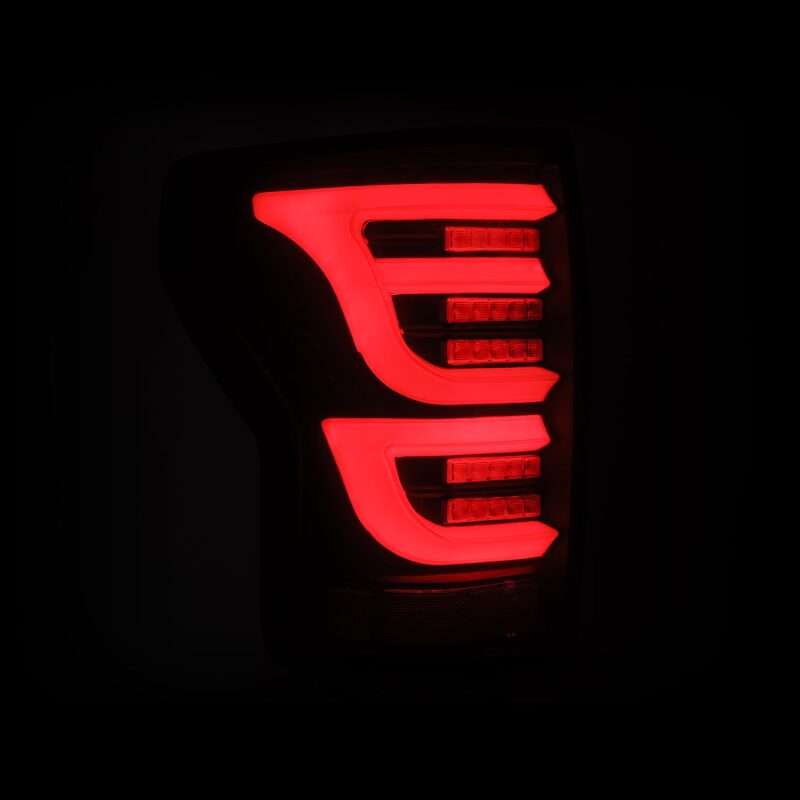 AlphaRex 670030 07-13 fits Toyota Tundra LUXX-Series LED Tail Lights Black