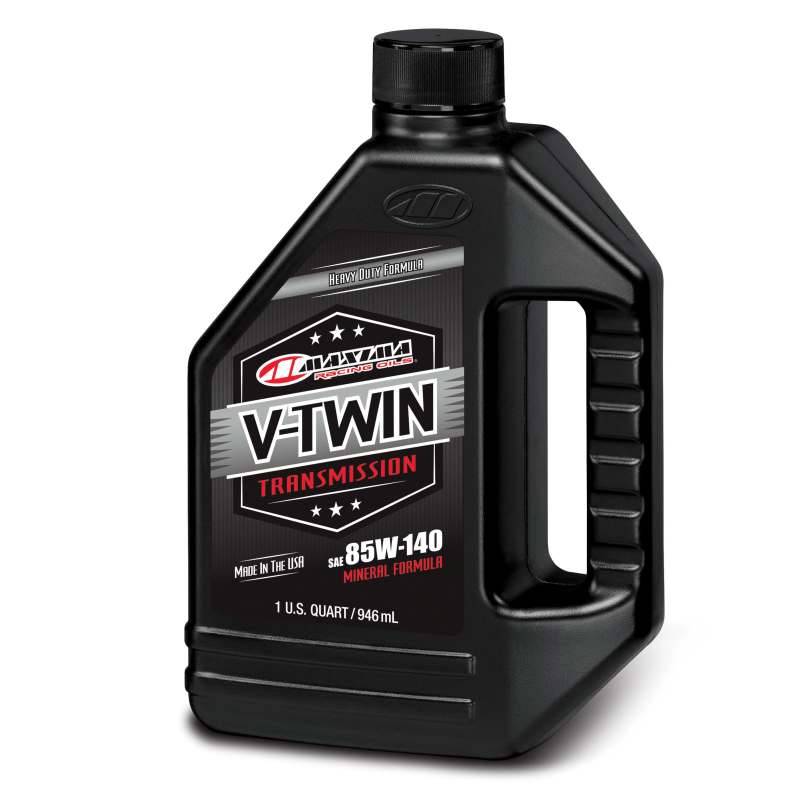 Maxima 40-01901 V-Twin Heavy Duty Transmission/Gear Oil 85w140 - 1 Liter