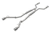 AFE 49-36138-P Takeda 2023 fits Nissan Z 2 1/2in 304 SS Cat-Back Exhaust System