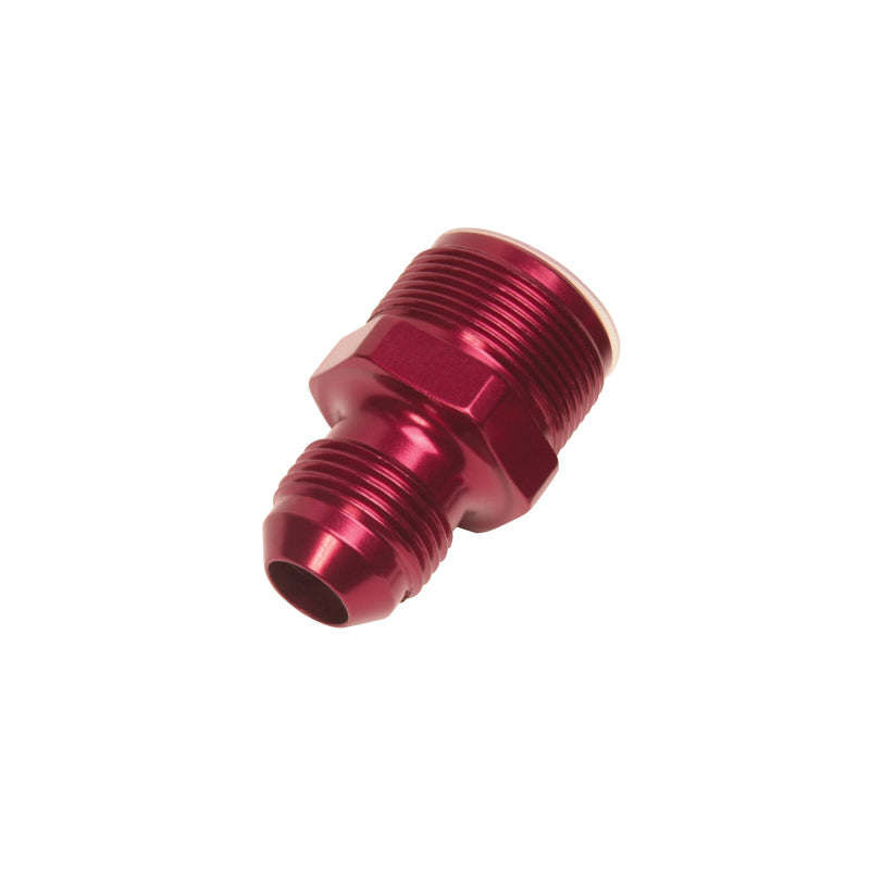 Russell 640350 Performance 1in-20 x 8 AN Male Flare Adapter (66-89 Edelbrock Q-Jets/75-89 Stock Q-Jets)
