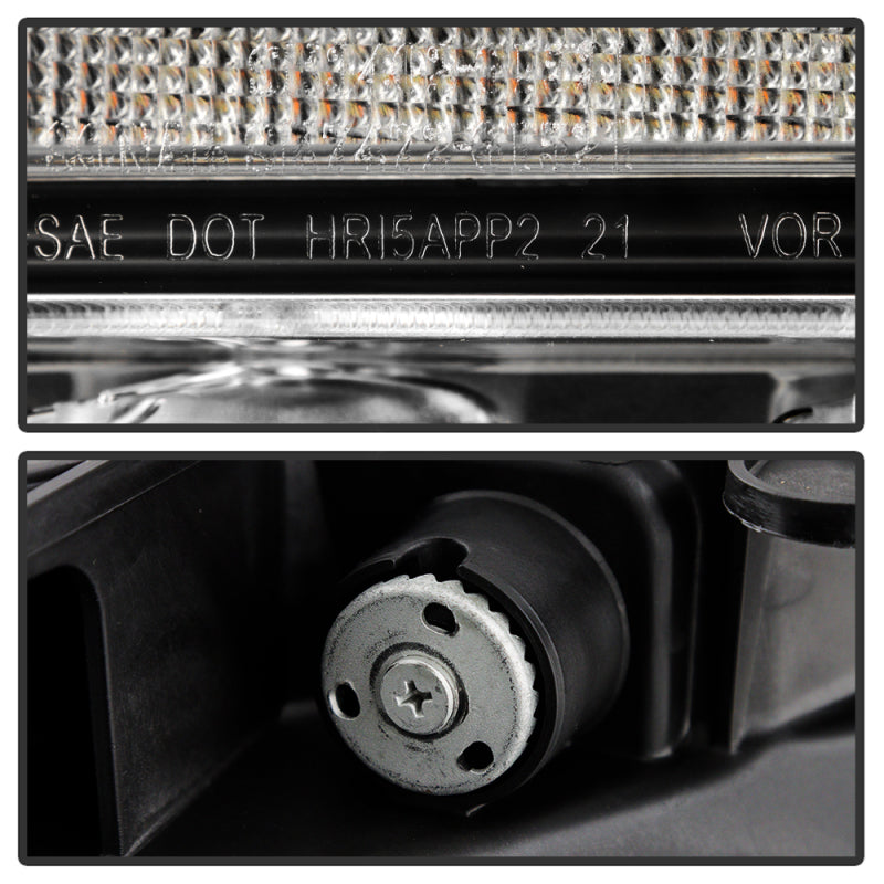 Spyder 5088833 fits Ford 20-21 F150 Quad High-Power LED Module - Black (PRO-YD-