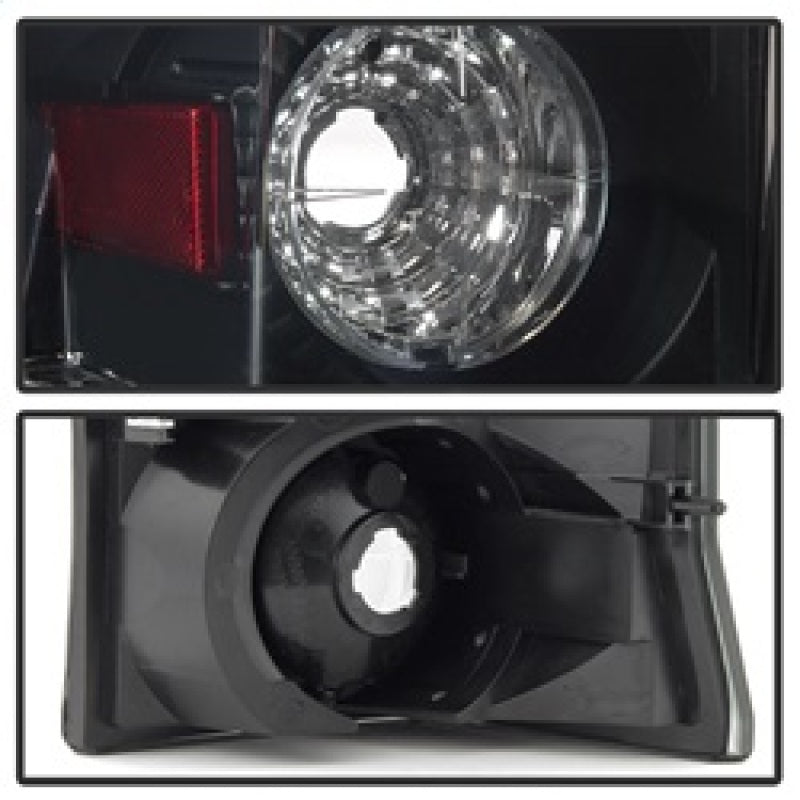 Spyder 5084378 fits Cadillac 02-06 Escalade Euro Tail Lights Black Smoke ALT-YD