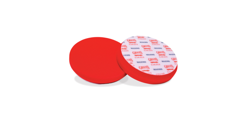 Griots Garage 10624 Red Foam Waxing Pad 6.5in - Set of 2