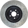 Stoptech 128.33138R 12 fits Audi A6 Quattro/11-12 A7 Quattro/13 Q5/7-11/13 S4/12 S5 Front Right Drilled Rotor