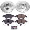 PowerStop K7496 2014 fits Mercedes-Benz C300 Front Z23 Evolution Sport Brake Kit