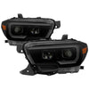 xTune 9043000 16-18 fits Toyota Tacoma SR/SR5 DRL Proj Headlights w/Turn Signal