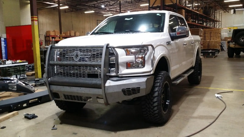Road Armor 615VF6B 15-17 Ford F-150 Vaquero Front Bumper Full Guard - Tex Blk