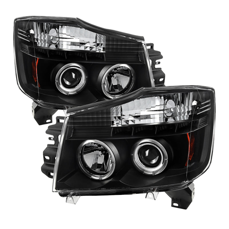 Spyder 5011572 fits Nissan 04-14 Titan /Armada 04-07 Projector Headlights LED H