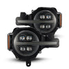 AlphaRex 880259 fits Ford 21-23 Bronco NOVA LED Proj Headlights Alpha-Black w/A