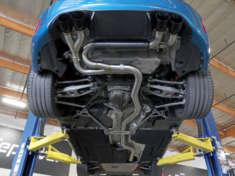 AFE 49-36330-1P fits BMW M2 L6-3.0L MACH Force-Xp 3in to 2.5in 304 SS Cat-Back