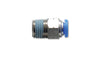 Vibrant 22639 Male Straight Fitting for 3/8in OD Tubing (3/8in NPT Thread)