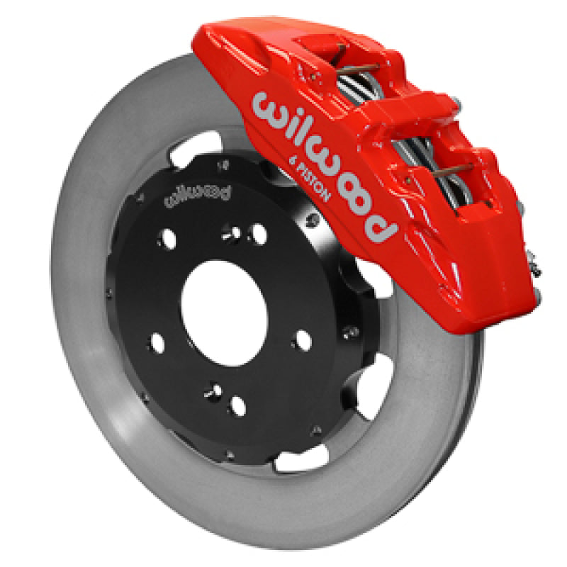 Wilwood 140-17519-R 02-06 fits Acura RSX Dynapro Forged Dynapro 6 Big Brake Front Brake Kit - Red