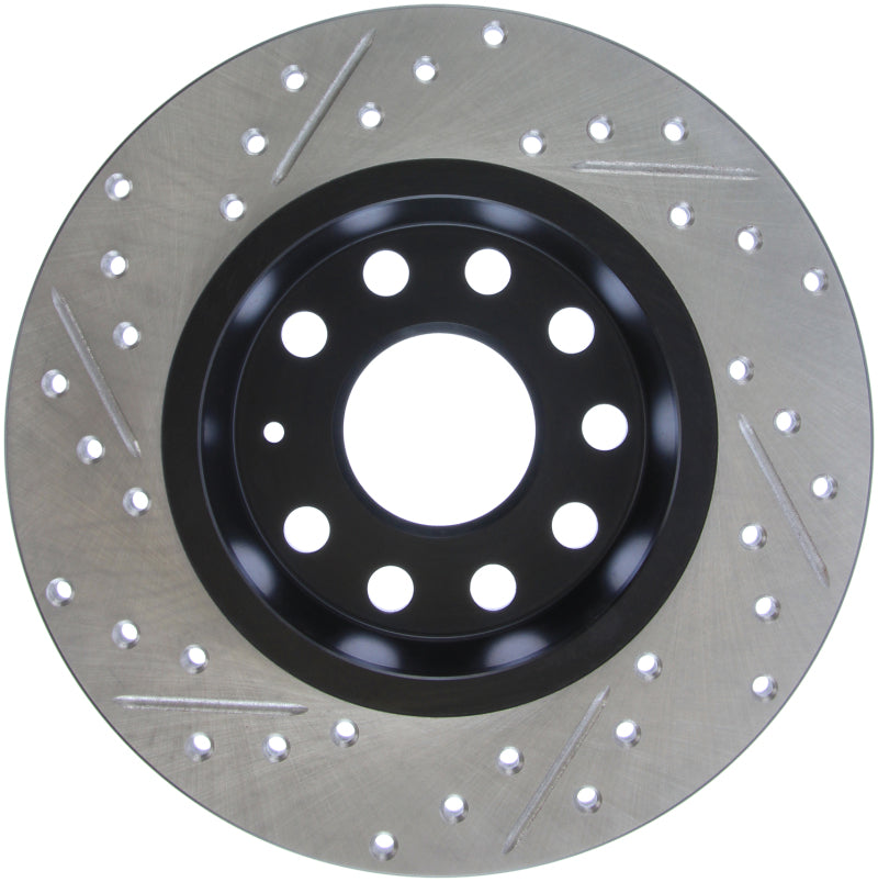 Stoptech 127.33131L Slotted & Drilled Sport Brake Rotor